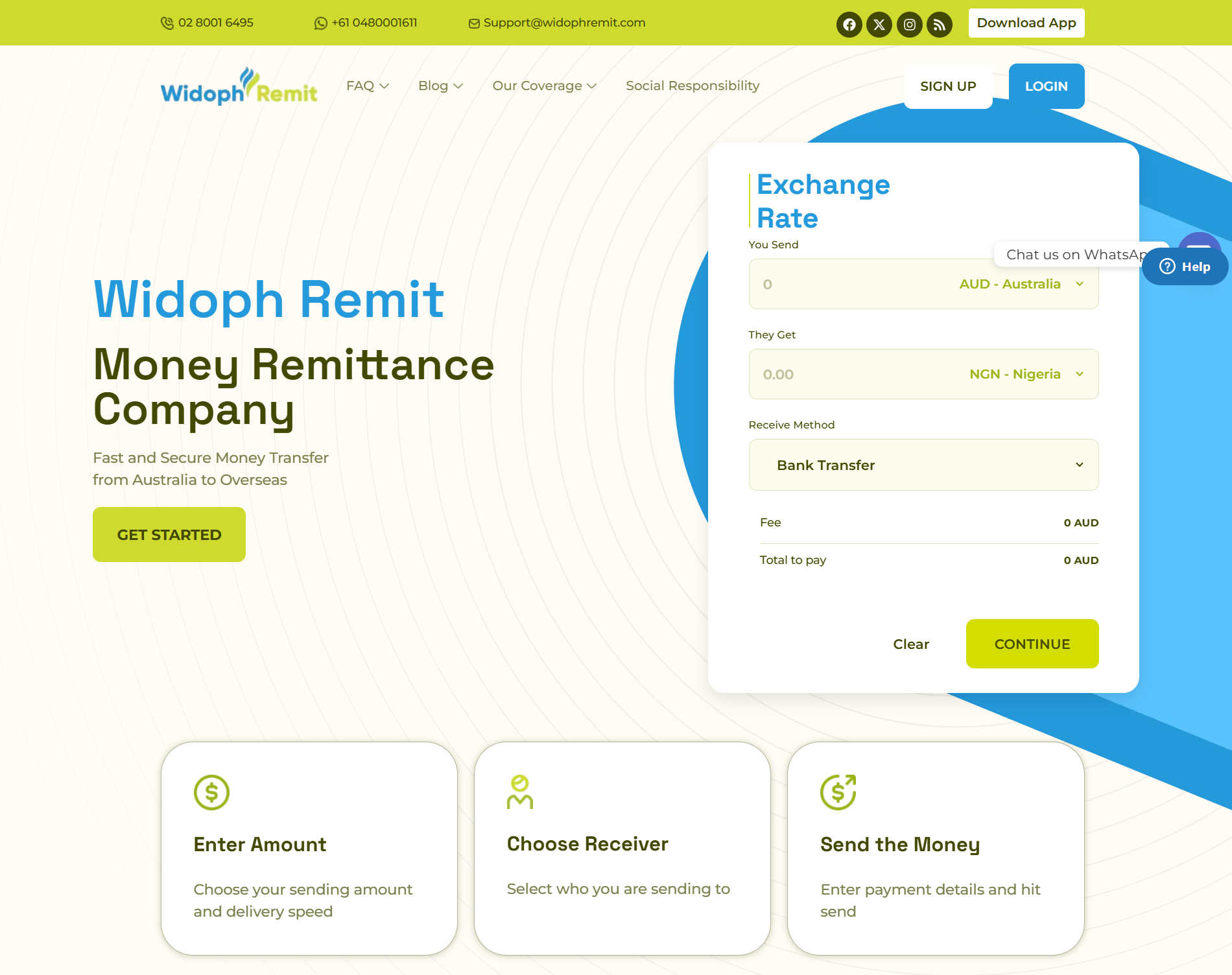 Widoph Remit